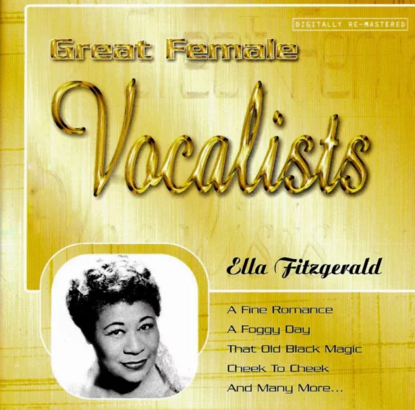 Great Female Vocalists Ella Fitzgerald CD Top-quality Free UK shipping