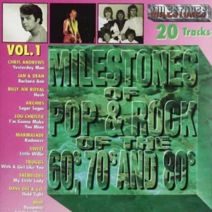 Pop & Rock 60s 70s 80s Vol 1 Various 1995 New CD Top-quality Free UK shipping