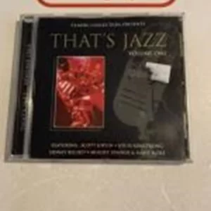 That's Jazz Volume One Various 1 CD Top-quality Free UK shipping