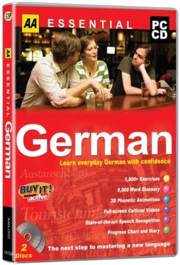 AA Essential German Windows 98 2008 New Top-quality Free UK shipping