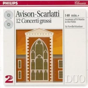 Avison-Scarlatti: 12 Concerto Grossi Academy of St. Martin-In-The-Fields 1994 CD