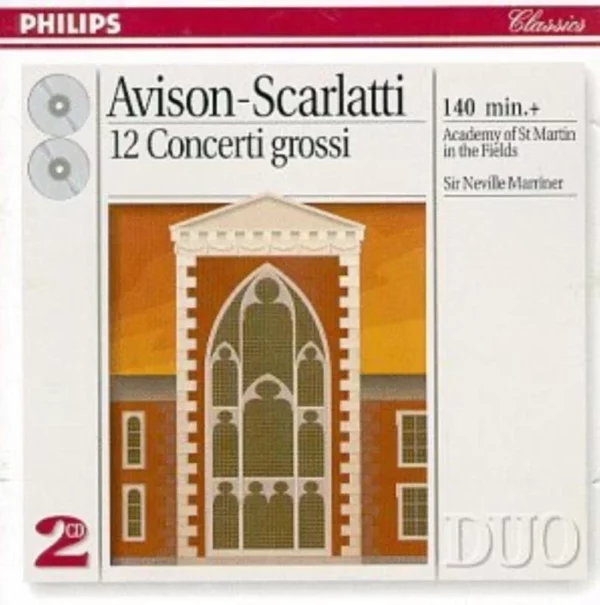 Avison-Scarlatti: 12 Concerto Grossi Academy of St. Martin-In-The-Fields 1994 CD