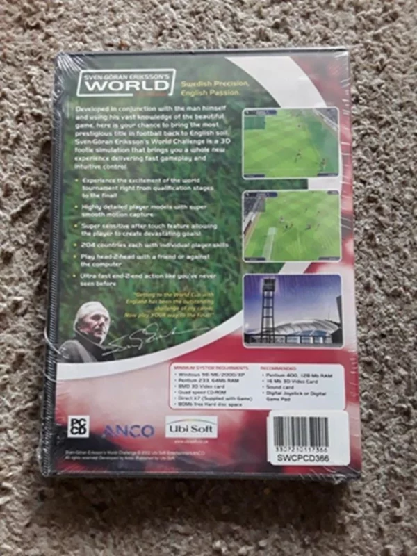 Sven-Göran Ericksson's World Challenge Windows 2000/xp/me 2002 Top-quality