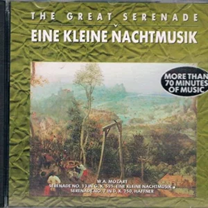 The Great Serenade Eine Kleine Nachtmusik Carlo Pantelli - CD Top-quality