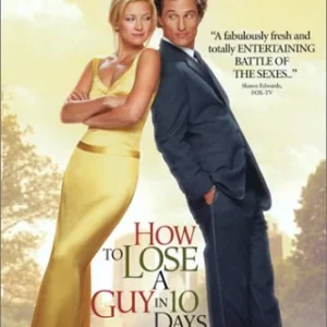 How to Lose a Guy in 10 Days Matthew McConaughey 2003 DVD Top-quality