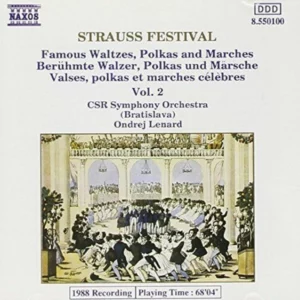 Strauss Festival Lenard 1988 CD Top-quality Free UK shipping