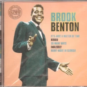 Legendary Song Stylist Brook Benton 1999 CD Top-quality Free UK shipping