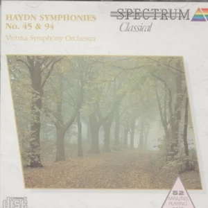 Haydn Symphonies No 45 and 94. Vienna Symphony Orchestra 1988 CD Top-quality