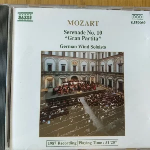 Serenade No 10 Mozart 1988 CD Top-quality Free UK shipping