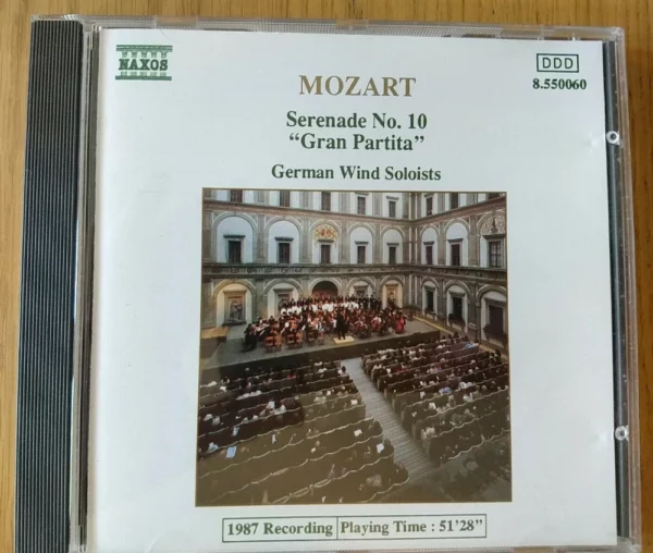 Serenade No 10 Mozart 1988 CD Top-quality Free UK shipping