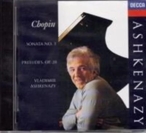 Chopin: Piano Sonata No.3 / 28 Preludes Vladimir Ashkenazy 1999 CD Top-quality