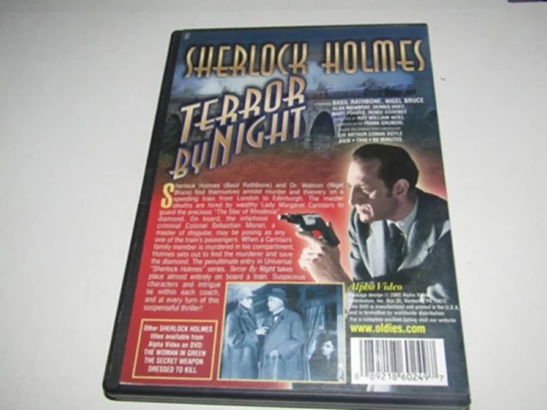 Sherlock Holmes - Terror By Night Dennis Hoey 2002 New DVD Top-quality