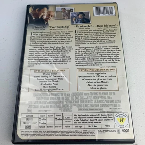 Road to Perdition 2002 DVD Top-quality Free UK shipping