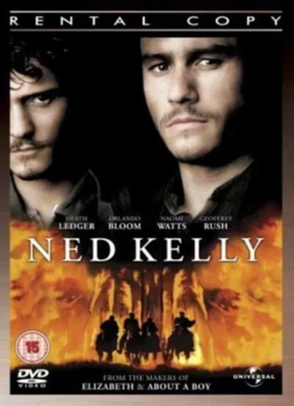 Ned Kelly Heath Ledger 2003 DVD Top-quality Free UK shipping