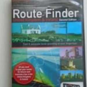 Route Finder United Kingdom & Ireland Second Edition 2000 DVD Top-quality