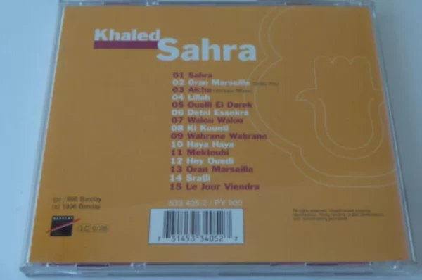 SAHRA KHALED 1996 CD Top-quality Free UK shipping