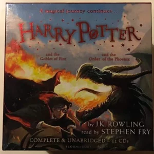 Harry Potter 4-5 Audio Collection CD Top-quality Free UK shipping