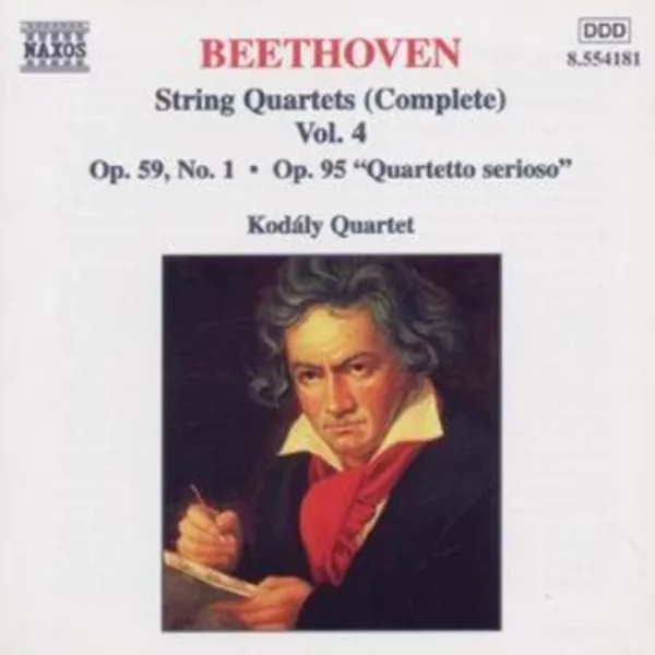 String Quartets (Complete) Vol. 4 Ludwig van Beethoven 1996 CD Top-quality