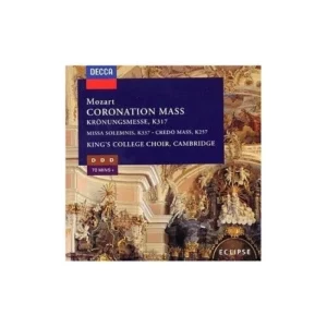 Mozart: Coronation Mass 1995 CD Top-quality Free UK shipping