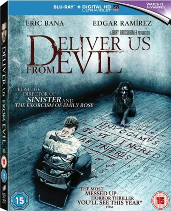 Deliver Us From Evil ERIC BANA 2015 Blu-ray Top-quality Free UK shipping