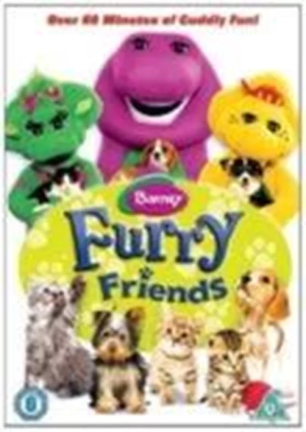 Barney - Furry Friends Barney the dinosaur 2011 DVD Top-quality