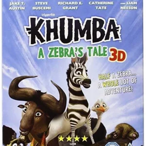 Khumba: A Zebra's Tale Liam Neeson 2014 Blu-ray Top-quality Free UK shipping