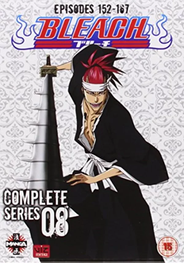 Bleach Complete Series 8 (Episodes 152-167) Fumiko Orikasa 2012 DVD Top-quality