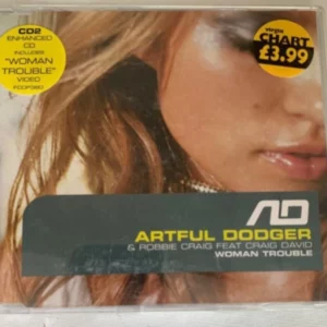 Woman Trouble Artful Dodger & Robbie Craig Featuring Craig David 2000 CD