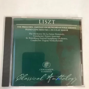 The Preludes- Fantasy on Hungarian Folk Themes Liszt 2004 CD Top-quality