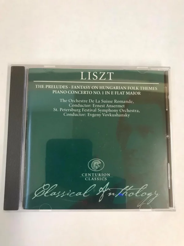 The Preludes- Fantasy on Hungarian Folk Themes Liszt 2004 CD Top-quality