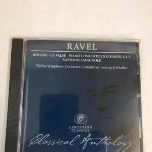 Balero-La Valse Piano Concerto In G Major 1.2.3 RAVEL 2004 CD Top-quality