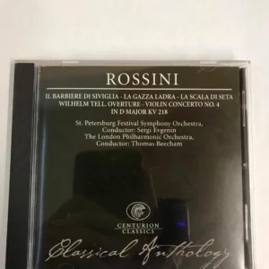 Il Barbiere Di Siviglia Violin Concerto No.4 In D Major KV 218 ROSSINI 2004 CD