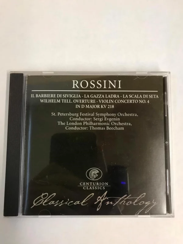 Il Barbiere Di Siviglia Violin Concerto No.4 In D Major KV 218 ROSSINI 2004 CD