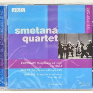 String Quartet,F Major Op.No 1 ,D Major K499 Beethoven/Mozart 2002 CD