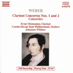 Clarinet Concerto Nos. 1 and 2 Weber 1990 CD Top-quality Free UK shipping