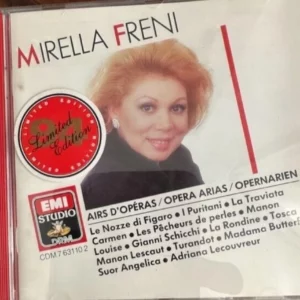 Opera Arias Mirella Freni 1989 CD Top-quality Free UK shipping