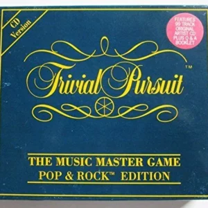 Trivial Pursuit : The Music Master Game Pop & Rock Edition Various 1991 CD