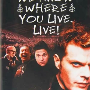 We Know Where You Live - Live Eddie Izzard 2001 DVD Top-quality