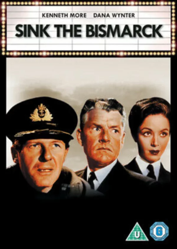 Sink The Bismarck! Dana Wynter 1988 DVD Top-quality Free UK shipping