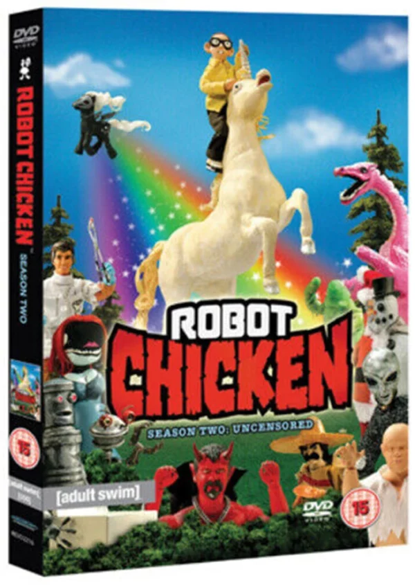 Robot Chicken - Season 2 Box Set Seth Green 2009 DVD Top-quality