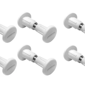 Furniture Cabinet Connecting Bolts, White Top-quality Free UK shipping