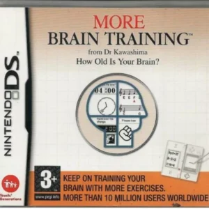 More Brain Training from Dr. Kawashima Nintendo 2DS 2007 New Top-quality