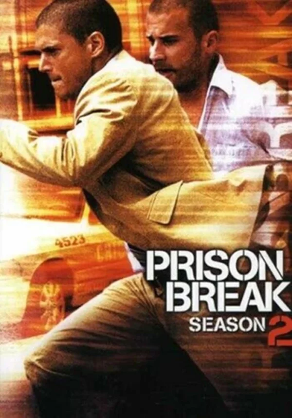 Prison Break Complete Season 2 Wentworth Miller 2007 DVD Top-quality