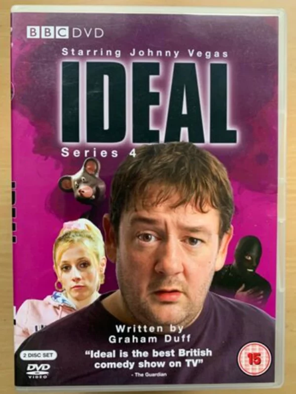 Johnny Vegas IDEAL SERIES 4 JOHNNY VEGAS 2009 DVD Top-quality Free UK shipping