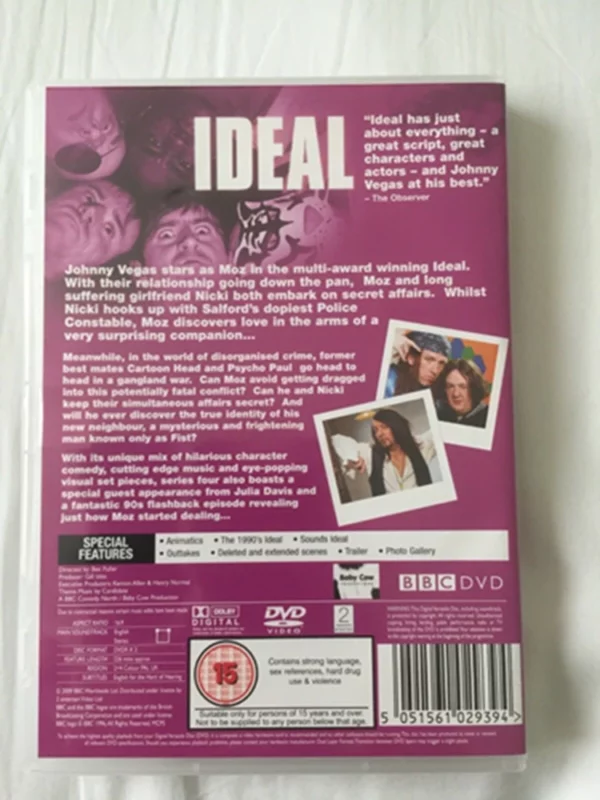 Johnny Vegas IDEAL SERIES 4 JOHNNY VEGAS 2009 DVD Top-quality Free UK shipping