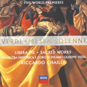 Messa Solenne / Libera Me / Sacred Works Giuseppe Verdi CD Top-quality