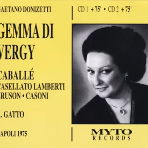 Gemma Di Vergy Gaetano Donizetti CD Top-quality Free UK shipping