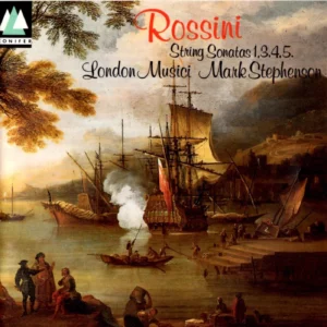 Rossini:Str Sons 1,3,4,5 London Musici,Stephenson 1990 CD Top-quality