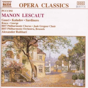 Manon Lescaut Puccini 1992 CD Top-quality Free UK shipping