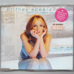 Born to Make You Happy Britney Spears 1999 CD Top-quality Free UK shipping